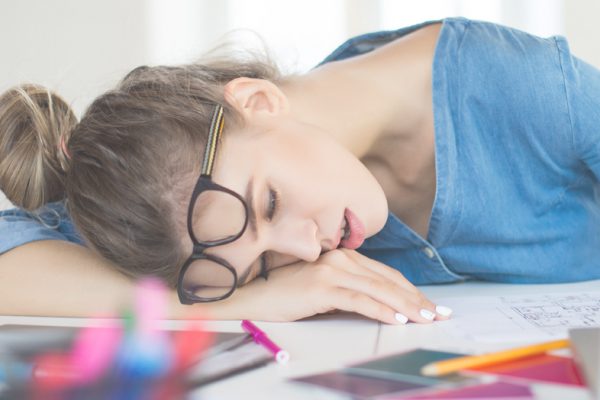 sleeping woman - ways to boost your energy levels